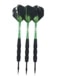 High-quality 3Pcs/set Steel Pointed Darts Professional 20g Indoor Sports Entertainment Dart Green Shafts Flight